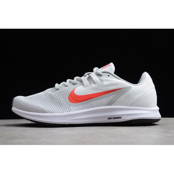 Nike Downshifter 9 Beyaz / Kırmızı / Gri Koşu Ayakkabısı Türkiye - G8GQ4MGO